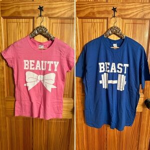✨ Disney | Beauty & Beast tee bundle